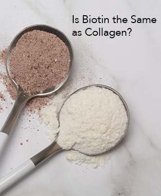 Is Biotin the Same as Collagen?